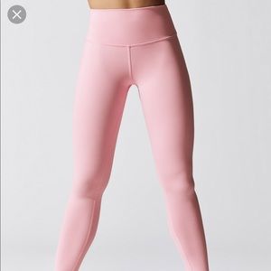 Alo Yoga high-waist airbrush legging in flamingo!!